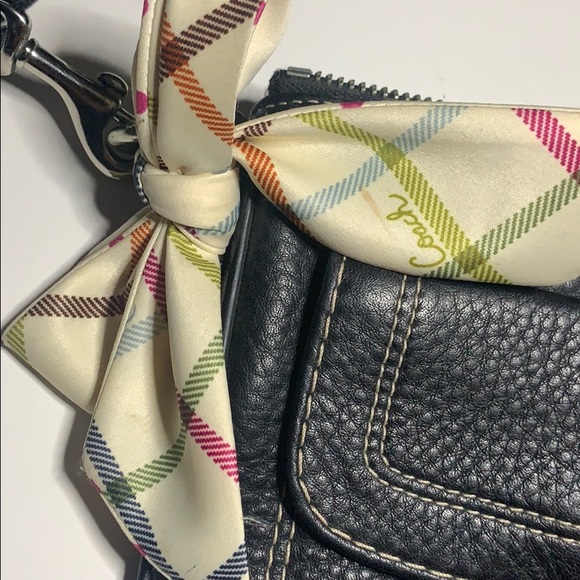 Coach- Black Pebbled Leather Park Crossbody - Picture 5 of 5